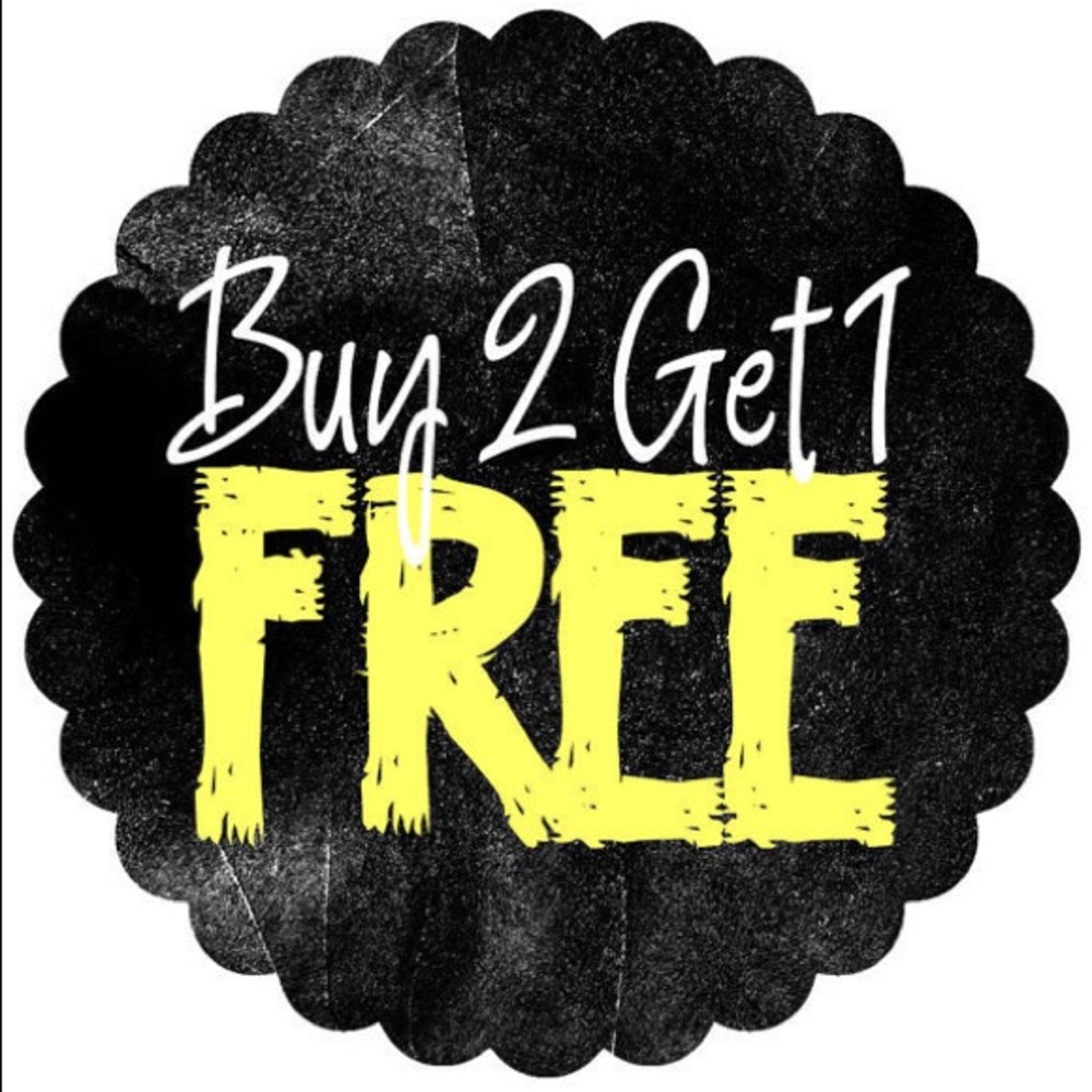 But 2 Get 1 Free